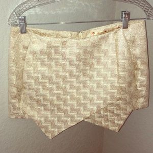 Shimmery skort